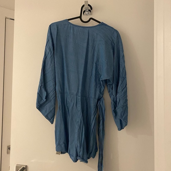 Zara Light Blue Romper - Picture 4 of 4